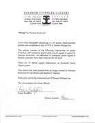 Exclusive Norman Rockwell Signed Limited Edition Lithograph "Swing" with Pubilshers Certificate