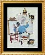 Norman Rockwell Rare Vintage Art