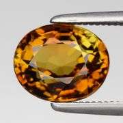 Don't miss this simply gorgeous 2.09ct VVS grade honey amber Tourmaline!