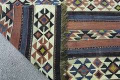 Antique Persian Kilim 5.0x8.0