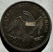 Sharp Near Unc 1839 Reeded Edge Half