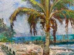 Coastal Lighthouse Original by Elizabeth Roma Elizabeth Roma Guiding Light in the Bay