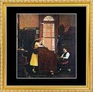 Collectible Vintage Norman Rockwell Circa 1970