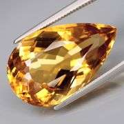 Don't miss the decadent color in this high end 13.52ct Citrine!