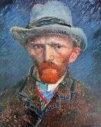 Vincent Van Gogh, Self-portrait with Grey Felt Hat