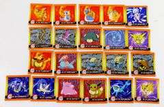 21 Pokémon Final Evolution Stickers