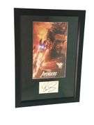 Robert Downey Jr. Full Signature Signed Framed Avengers Photo Display