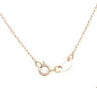 14kt Yellow gold 7mm pearl and diamond pendant on chain