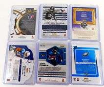 6 NFL Greats, All Rookie Football Cards