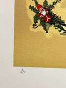 Exclusive Norman Rockwell Signed Limited Edition Lithograph "After Christmas" with Pubilshers Certif