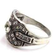 Set of 925 Sterling silver Edinburg Hallmarked beaded necklace and matching bracelet and ring