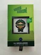 2022 1 Oz. Silver Colorized Green Arrow Chibi Coin, New Zealand Mint