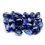 Heated only! 5.51ct set of top blue Ceylon Sapphires!