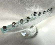 Menorah Candle Holder