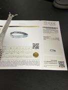 CERTIFIED 14K WHITE GOLD DIAMOND BRACELET