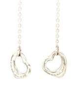 Tiffany & Co open heart dangle earrings