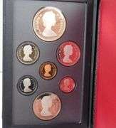 1987 Canadian Proof Set with Silver & Nickel Dollars