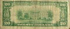 $20 1928 Gold Certificate.