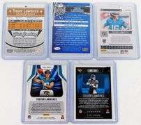 5 Trevor Lawrence Football Cards with Rookies