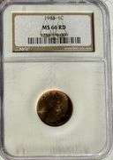 1934 NGC MS 66 Red Lincoln Cent.