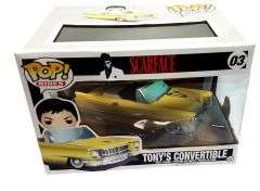 Scarface Al Pacino Signed Autographed Funko Tony's Convertible Car