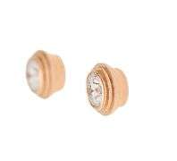 Cartier 0.26ctw Diamond D’Amour Medium Model Stud Earrings in 18K