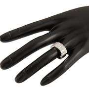 Bony Levy 3.00ctw Princess and Round Diamond Multi Row Band Ring in 18K