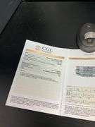 CERTIFIED BRAND NEW 14K WHITE GOLD DIAMOND RING / BAND