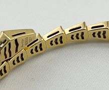 18KT Yellow Gold Hand Craftef Full Diamond Coiling Design Bangle