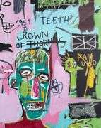 Colorful Jean-Michel Basquiat From 'Symbols and Signs'