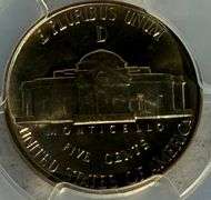 1943 D PCGS MS 67. War Nickel.