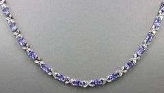 Set of 925 Sterling silver necklace, Pendant and 2 rings