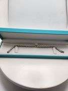 Very rare natural Mine Cut Diamond Bracelet in silver