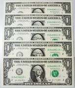 (10) Superb Crisp $1 2021 Star Replacement Notes N.Y.-Consecutive!