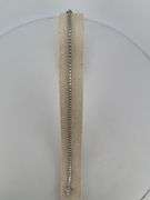 CERTIFIED 14K WHITE GOLD DIAMOND TENNIS BRACELET
