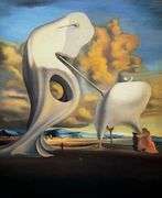 Salvador Dali, The Architectural Angellus of Millet