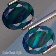 Glistening 1.59ct fully faceted Welo Black Opal