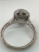 CERTIFIED AMAZING 14K WHITE GOLD AND DIAMOND RING