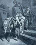 Gustav Dore, Arrival of the Samaritan at the Inn