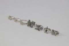 .925 Sterling Silver Butterfly Ring Lot (73 Ring Lot) Various Styles & Sizes