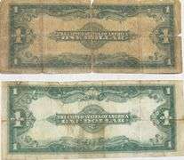 Two Series of 1923 $1 Silver Certificates