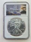 2015 American Silver Eagle, NGC MS70 FR