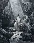 Gustav Dore, Daniel in the Lion's Den