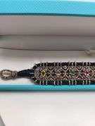 Magnificent Polychromatic Tourmaline Bracelet