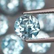 Matched! 15 piece 9.11ct full fire sky blue Topaz set!