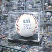 LA Dodgers Teoscar Hernández Signed 2024 World Series Baseball