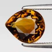 Rare color with premium VVS clarity? Yes! 1.92ct honey amber Tourmaline!