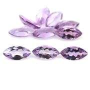 Large 15.45ct marquise cut lilac Amethyst set! Untreated!
