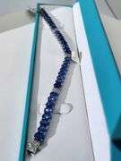Very fine quality Gorgeous Kyanite Bracelet with Diamond Accents