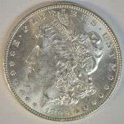 Scarce Choice BU 1899-P Morgan Silver Dollar. Key date